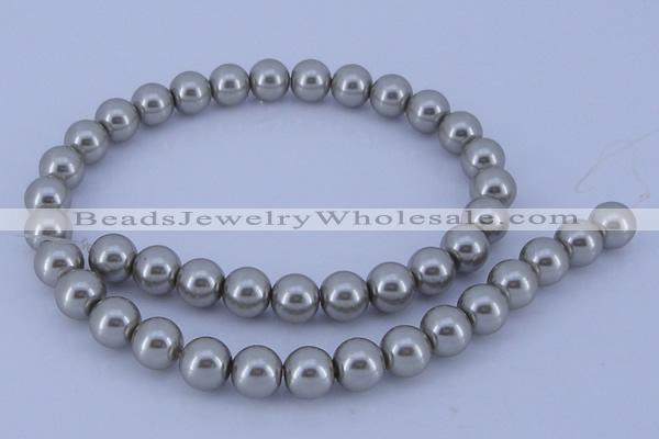 CGL380 5PCS 16 inches 20mm round dyed plastic pearl beads wholesale