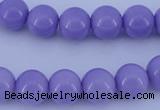 CGL800 10PCS 16 inches 4mm round heated glass pearl beads wholesale