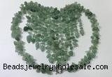 CGN839 20 inches stylish green aventurine statement necklaces