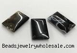 CGP3525 30*45mm rectangle sakura agate slab pendants