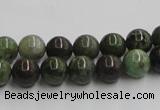 CGR02 16 inches 8mm round green rain forest stone beads wholesale