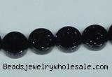 CGS124 15.5 inches 4*12mm coin blue goldstone beads wholesale