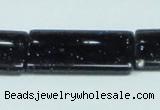 CGS132 15.5 inches 20*35mm rectangle blue goldstone beads wholesale