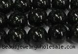 CGS403 15.5 inches 10mm round green goldstone beads wholesale