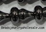 CHE193 15.5 inches 12*18mm calabash hematite beads wholesale