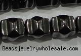 CHE232 15.5 inches 10*12mm hematite beads wholesale