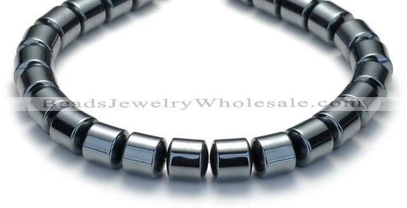 CHE70 15.5 inches 10mm column shape hematite beads Wholesale