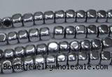 CHE858 15.5 inches 3*3mm dice platedhematite beads wholesale