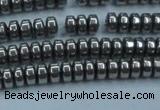 CHE967 15.5 inches 2*4mm rondelle plated hematite beads wholesale