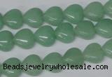 CHG10 15.5 inches 10*10mm heart amazonite gemstone beads wholesale