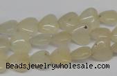 CHG21 15.5 inches 10*10mm heart yellow aventurine beads wholesale