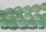 CHG26 15.5 inches 10*10mm heart green aventurine beads wholesale