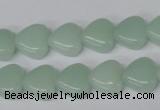 CHG30 15.5 inches 12*12mm heart amazonite gemstone beads wholesale