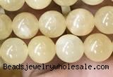 CHJ11 15.5 inches 6mm round honey jade beads wholesale