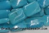 CHM03 16 inches 13*18mm rectangle blue hemimorphite beads wholesale