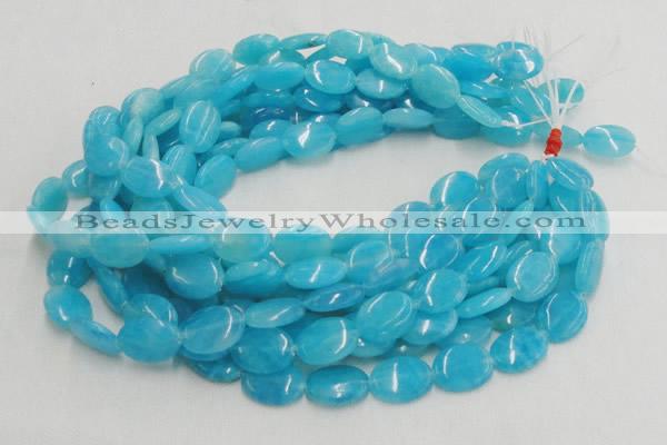 CHM04 16 inches 15*20mm oval blue hemimorphite beads wholesale