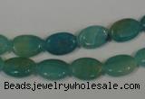 CHM27 15.5 inches 8*12mm oval blue hemimorphite beads wholesale