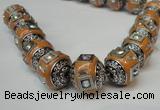 CIB133 18mm round fashion Indonesia jewelry beads wholesale