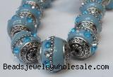 CIB170 19mm round fashion Indonesia jewelry beads wholesale