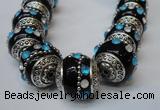 CIB172 19mm round fashion Indonesia jewelry beads wholesale