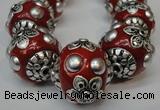 CIB221 18mm round fashion Indonesia jewelry beads wholesale