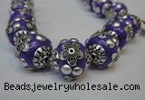 CIB222 18mm round fashion Indonesia jewelry beads wholesale