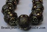 CIB225 18mm round fashion Indonesia jewelry beads wholesale