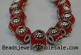 CIB234 14mm round fashion Indonesia jewelry beads wholesale