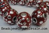 CIB253 22mm round fashion Indonesia jewelry beads wholesale