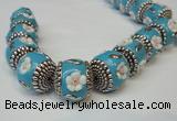 CIB261 17*18mm drum fashion Indonesia jewelry beads wholesale