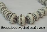 CIB270 14*16mm rondelle fashion Indonesia jewelry beads wholesale