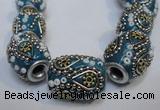CIB301 15*20mm drum fashion Indonesia jewelry beads wholesale