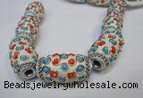 CIB335 17*33mm drum fashion Indonesia jewelry beads wholesale