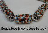 CIB337 17*33mm drum fashion Indonesia jewelry beads wholesale