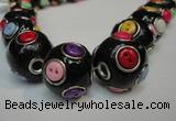 CIB352 20mm round fashion Indonesia jewelry beads wholesale