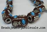 CIB370 15*25mm drum fashion Indonesia jewelry beads wholesale