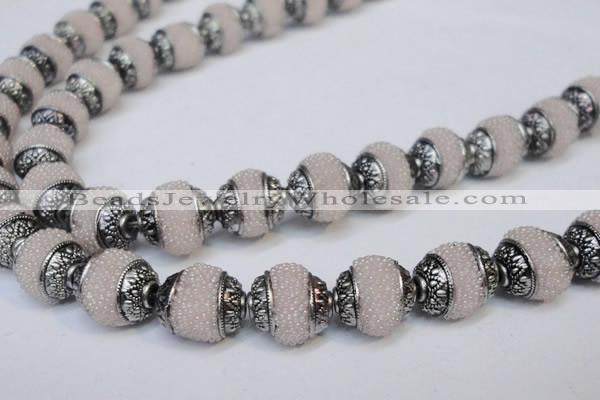 CIB380 8mm round fashion Indonesia jewelry beads wholesale