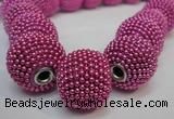 CIB411 20mm round fashion Indonesia jewelry beads wholesale