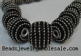 CIB415 20mm round fashion Indonesia jewelry beads wholesale