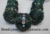 CIB461 25mm round fashion Indonesia jewelry beads wholesale