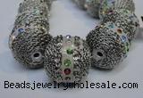 CIB465 25mm round fashion Indonesia jewelry beads wholesale