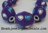 CIB492 18*23mm drum fashion Indonesia jewelry beads wholesale