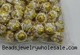 CIB525 22mm round fashion Indonesia jewelry beads wholesale