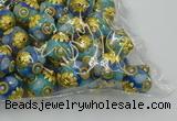 CIB535 22mm round fashion Indonesia jewelry beads wholesale