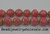 CIB548 22mm round fashion Indonesia jewelry beads wholesale