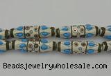 CIB560 16*60mm rice fashion Indonesia jewelry beads wholesale