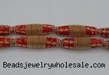 CIB605 16*60mm rice fashion Indonesia jewelry beads wholesale