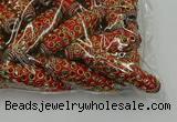 CIB621 16*60mm rice fashion Indonesia jewelry beads wholesale