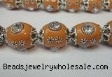 CIB80 16*22mm oval fashion Indonesia jewelry beads wholesale