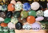 CIBS31 15 inches 20mm coin colorful gemstone beads wholesale